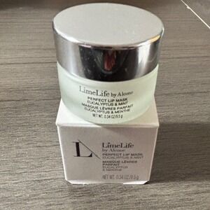 NEW LimeLife by Alcone Perfect Lip Mask Eucalyptus & Mint 0.34 oz